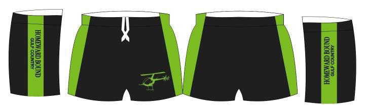 Fly High - Kids Soft footy shorts pre order