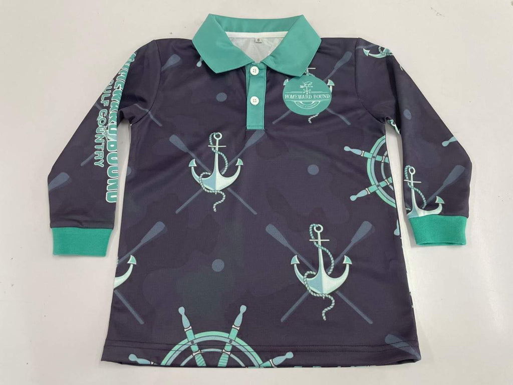 Gulf Country Fishing Shirt- Anchor