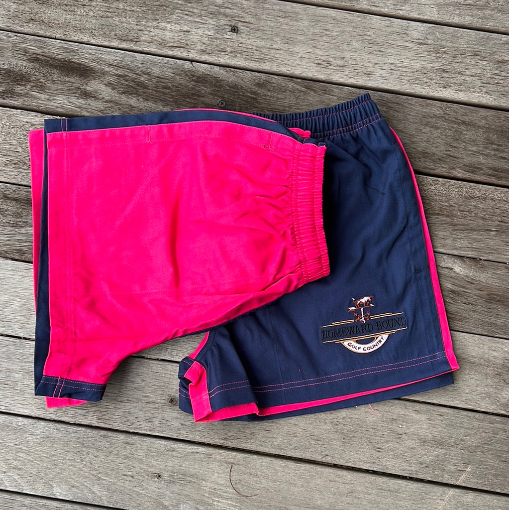 Original Gulf Country Rugby Short Navy/Pink